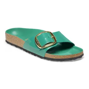 Natural leather sandals woman Birkenstock Madrid Natural Patent image-1