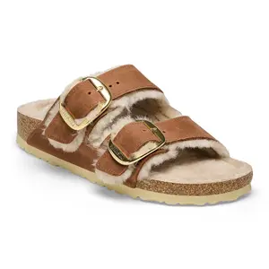 Leather sandals oiled woman Birkenstock Arizona Big Buckle Oiled image-1
