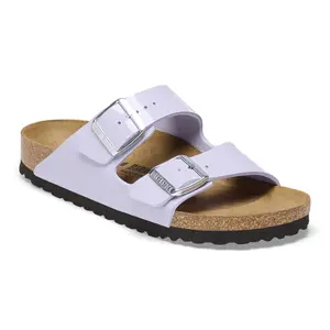 Mules femme Birkenstock Arizona Birko-Flor Patent image-1