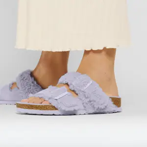 Damensandalen Birkenstock Arizona Teddy Split image-1