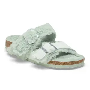 Women's sandals Birkenstock Arizona Teddy Split image-0