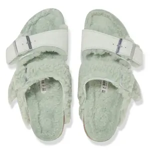 Women's sandals Birkenstock Arizona Teddy Split image-3