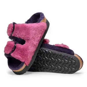 Mules femme Birkenstock Arizona Big Buckle Fur image-6