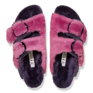 Mules femme Birkenstock Arizona Big Buckle Fur image-5