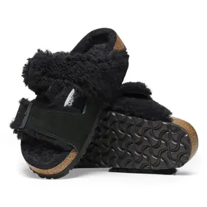 Women's sandals Birkenstock Arizona Teddy Split image-2