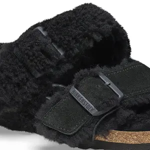 Women's sandals Birkenstock Arizona Teddy Split image-5