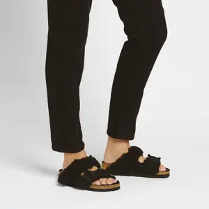 Women's sandals Birkenstock Arizona Teddy Split image-6