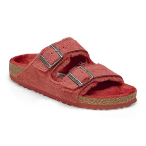 Leren sandalen Birkenstock Arizona Suede image-1