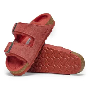 Leren sandalen Birkenstock Arizona Suede image-3