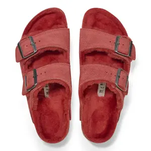 Leren sandalen Birkenstock Arizona Suede image-4