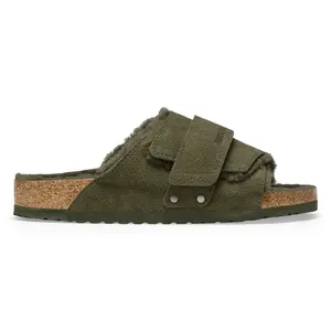 Leather sandals Birkenstock Kyoto Suede image-0