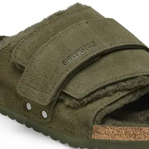 Leather sandals Birkenstock Kyoto Suede image-6
