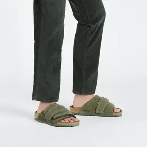 Leather sandals Birkenstock Kyoto Suede image-5