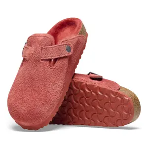 Lederclogs Birkenstock Boston Suede image-3