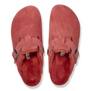 Lederclogs Birkenstock Boston Suede image-4