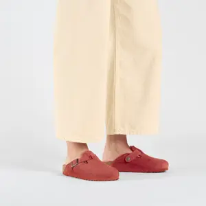 Lederclogs Birkenstock Boston Suede image-5