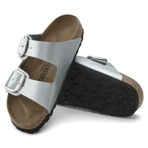 Muły damskie Birkenstock Arizona Big Buckle Birko-Flor image-3