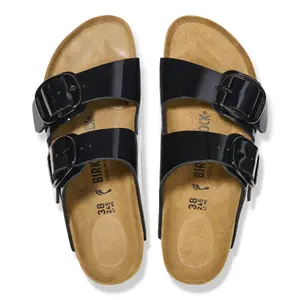 Mules femme Birkenstock Arizona Big Buckle Birko-Flor Patent image-3