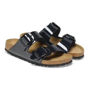 Mules femme Birkenstock Arizona Big Buckle Birko-Flor Patent image-4