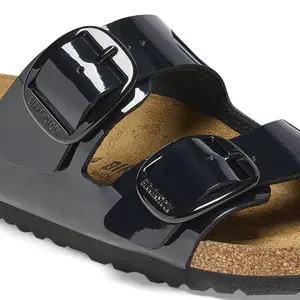 Mules femme Birkenstock Arizona Big Buckle Birko-Flor Patent image-5