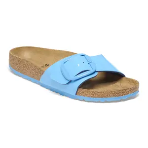 Mules femme Birkenstock Madrid Big Buckle Birko-Flor Patent image-1