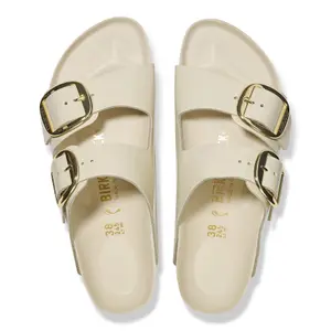 Natural leather slippers for women Birkenstock Arizona Big Buckle image-3