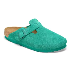 Zamszowe chodaki Birkenstock Boston image-1