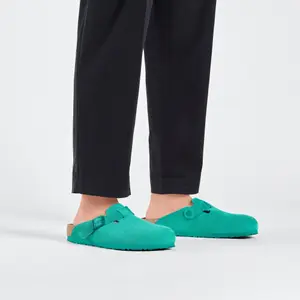 Zamszowe chodaki Birkenstock Boston image-2