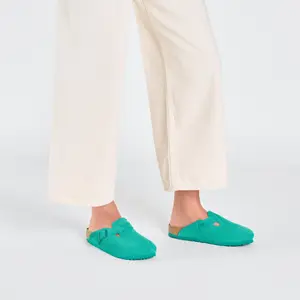 Zamszowe chodaki Birkenstock Boston image-4