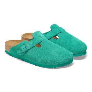 Zamszowe chodaki Birkenstock Boston image-5