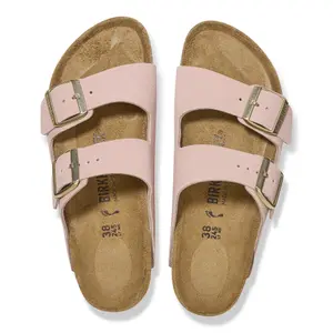 Women's suede leather slides Birkenstock Arizona image-5