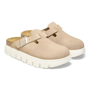 Zoccoli da donna Birkenstock Boston Chunky Suede Leather image-2