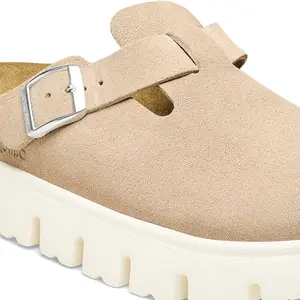 Zoccoli da donna Birkenstock Boston Chunky Suede Leather image-5