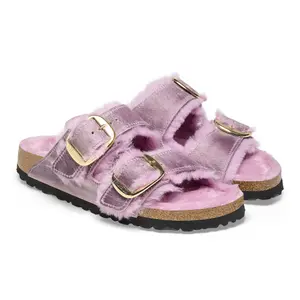 Leather sandals oiled woman Birkenstock Arizona Big Buckle Oiled image-2