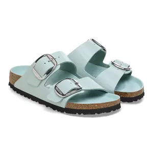 Sandales femme Birkenstock Arizona Big Buckle Natural Leather Patent image-2
