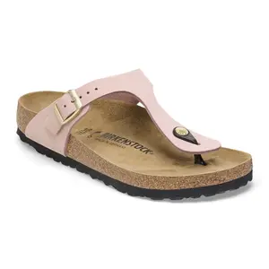Vrouwenslippers Birkenstock Gizeh Nubuck Leather image-1