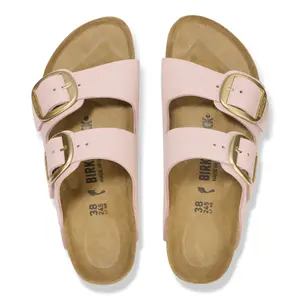 Women's mules Birkenstock Arizona Big Buckle Nubuck Leather image-3