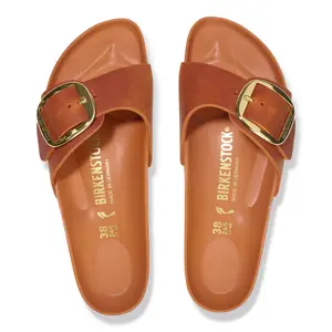 Sandalias de mujer Birkenstock Madrid Big Buckle Oiled Leather image-4