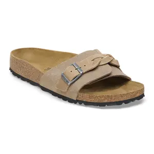 Sandalias de mujer Birkenstock Oita Braided Suede Leather image-1