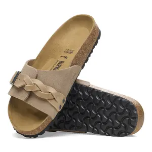 Sandalias de mujer Birkenstock Oita Braided Suede Leather image-4