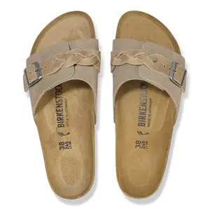 Sandalias de mujer Birkenstock Oita Braided Suede Leather image-3