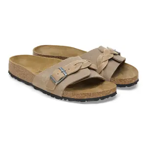 Sandalias de mujer Birkenstock Oita Braided Suede Leather image-2