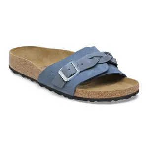 Women's sandals Birkenstock Oita Braided Suede Leather image-1