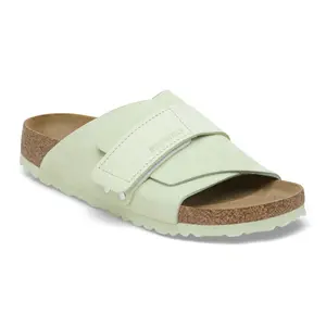 Sandals Birkenstock Kyoto Nubuck/Suede Leather image-1