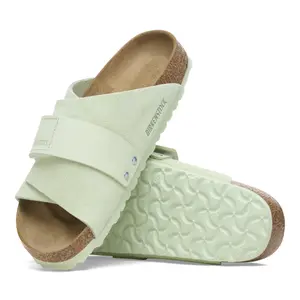 Sandals Birkenstock Kyoto Nubuck/Suede Leather image-4