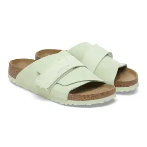 Sandals Birkenstock Kyoto Nubuck/Suede Leather image-2