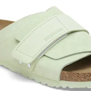 Sandals Birkenstock Kyoto Nubuck/Suede Leather image-5
