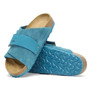 Women's mules Birkenstock Kyoto Nubuck/Suede Leather image-6