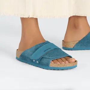 Women's mules Birkenstock Kyoto Nubuck/Suede Leather image-3