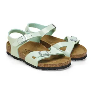 Girl's sandals Birkenstock Rio Birko-Flor Patent image-1